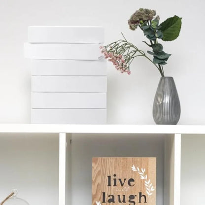 10 Pcs Faux Book Box Drative Books Modern Linen Fake Books Dr for Coffee Table DIY Crafts Storage Home Bookshelf Cafe Hotel Dra