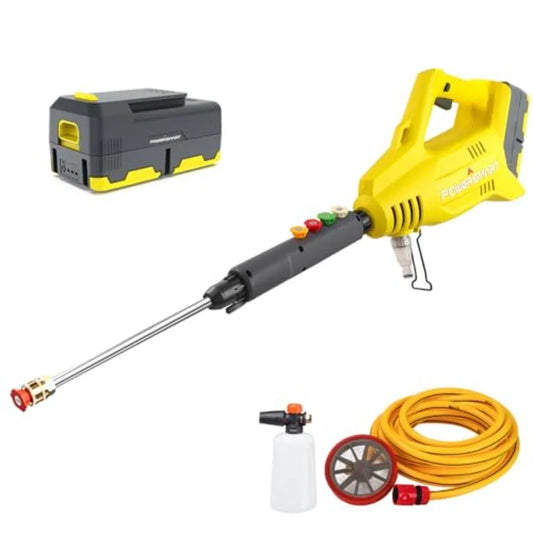 40V Cordless Pressure Washer 1100 PSI with 4.0 Ah Battery and Charger Included High Pressure for Car Deck Driveway
