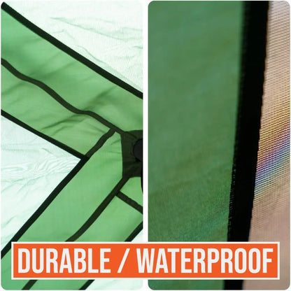 Instant Pop Up Camping Tent for 4-6 People | High-End All-Season Tent with Mesh Windows, Waterproof Rainfly & Tool-Free Setup