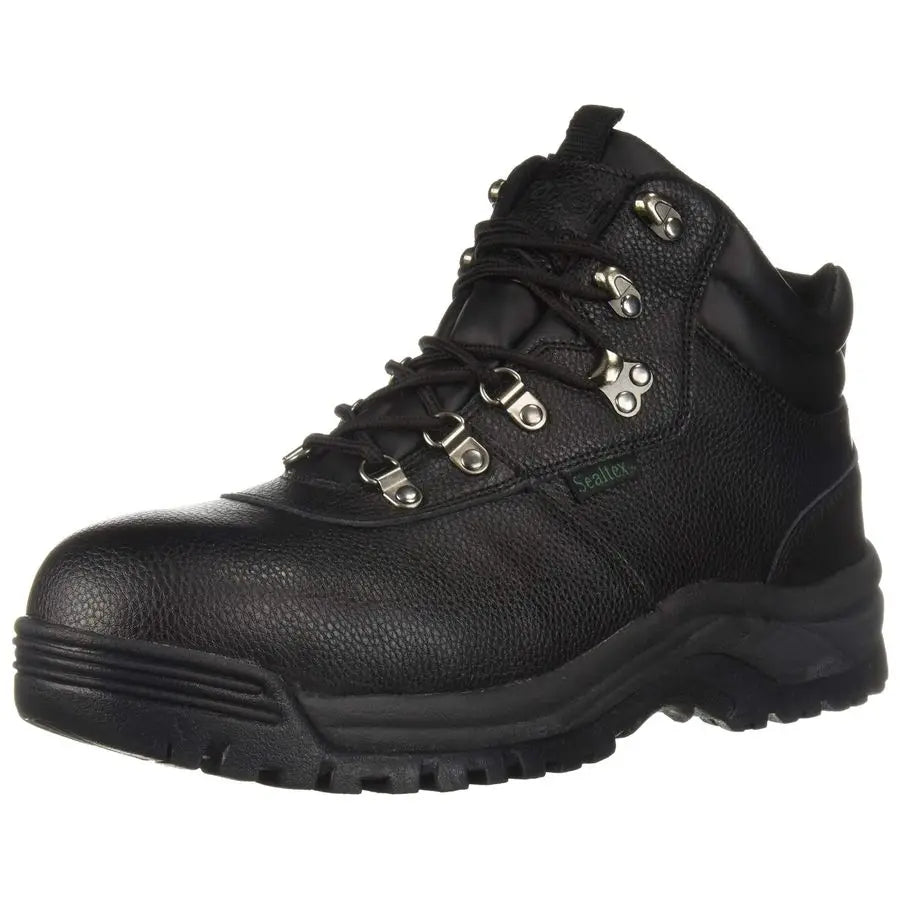 Mens Shield Walker 6 Inch Waterproof Composite Toe Work Safety Shoes Casual Black