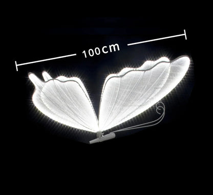 Wedding Floor Lamps Butterflies LED Lace Lamp Romantic Creative Hanging Butterfly Road Load Walkway Party Stage Pendant Lights