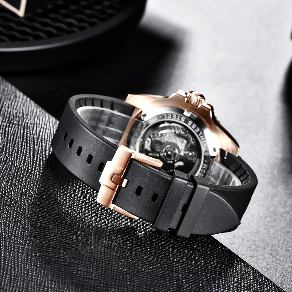 New PAGANI DESIGN 40MM AR Coating Ceramic Bezel Luxury Men Mechanical Watch Stainless Steel Sapphire Glass Automatic Watch for Men Gift