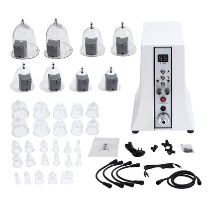 New Vacuum Massage Body Shaping Machine Breast Enlargement Tool Butt Lifting Pump Cup Face Lifting Cupping Therapy Beauty Device