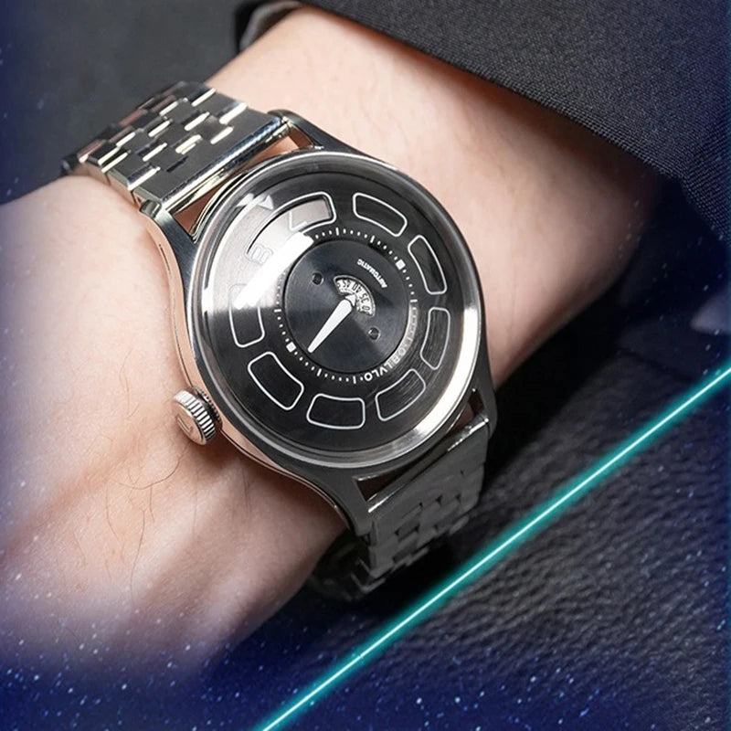 OBLVLO men's mechanical watches, pure mechanical watches, creative men's watches, men's timepieces, men's watches