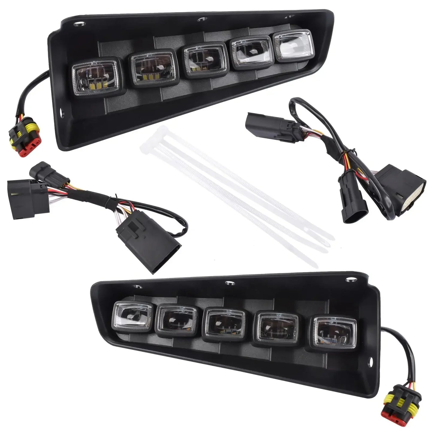 AP03 For 2021 2022 2023 Ford Bronco Fog Lights LED, Daytime Running Lights for Bronco Accessories 2/4-Door