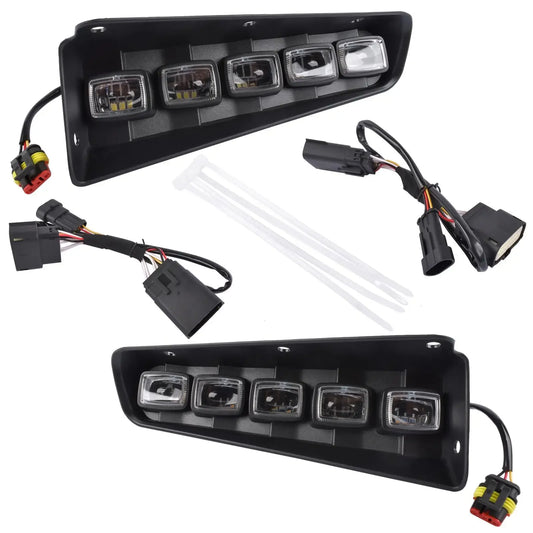 AP03 For 2021 2022 2023 Ford Bronco Fog Lights LED, Daytime Running Lights for Bronco Accessories 2/4-Door