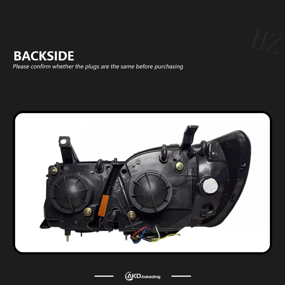 Headlight For Lexus LX LX470 1997-2007 Car Автомобильные Товары 12V Led DRL Hella Xenon Lens Hella LX570 Hid H7 Car Accessories