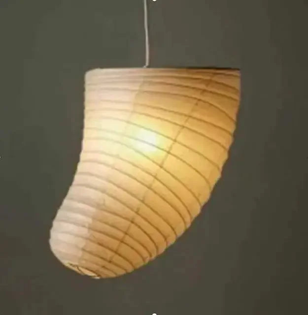 Janpanese Akari Rice Paper Lamp Modern Noguchi Yong Pendant Lamp Living Room Bedroom Corner Designer Light  Room Decor