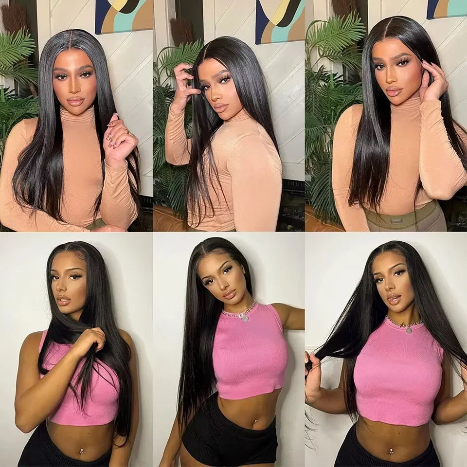 Indian Human Hair Bundles Straight Raw 3 4 Bundles 28 30 Inch Virgin Remy Hair Extensions For Women Sew In Quick Weave Bundles