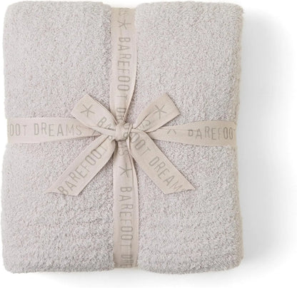 Ultra-Soft 54" x 72" Throw Blanket for Cozy Bedroom Comfort and Elegant Style