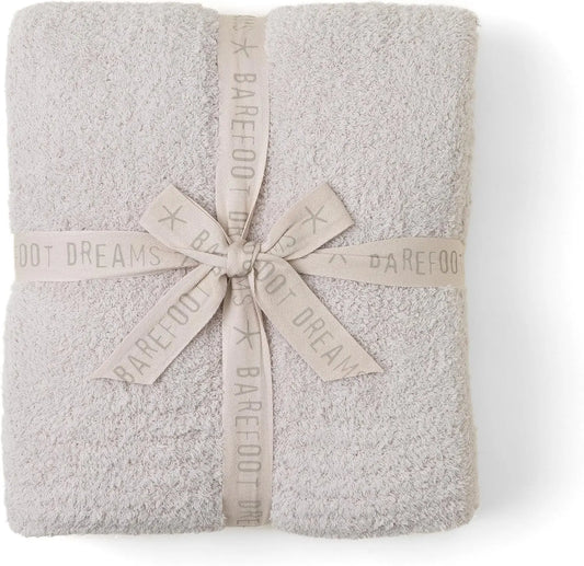 Ultra-Soft 54" x 72" Throw Blanket for Cozy Bedroom Comfort and Elegant Style