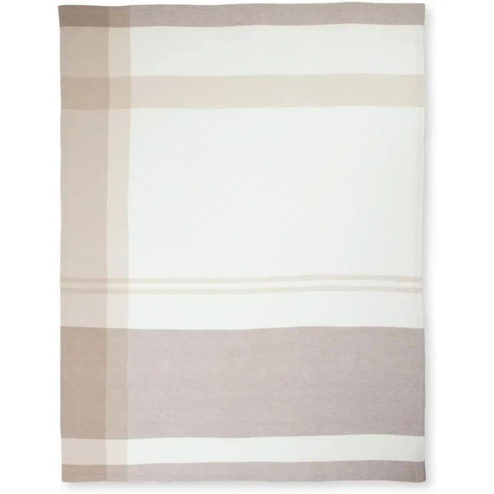100% Pure Cashmere Throw Blanket for Couch, Sofa & Bed, Ultra Soft Woven Cashmere Blanket Throw, Large Full Size 73” x 54”, Off-