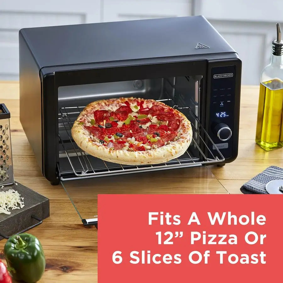 Crisp N Bake 6Slice Digital Air Fry Toaster Oven