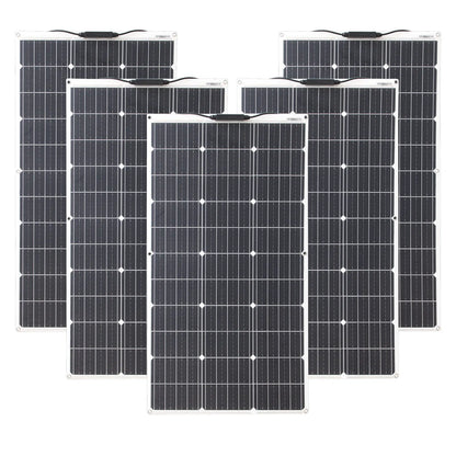 Flexible Solar Panel 100W/200W 18V Eco-Friendly Monocrystalline Solar Panel