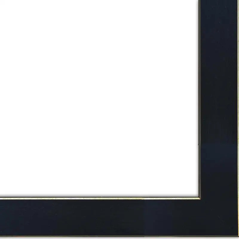 Framed Print of "The Road Home" in Black Frame, Ready to Hang Wall Art