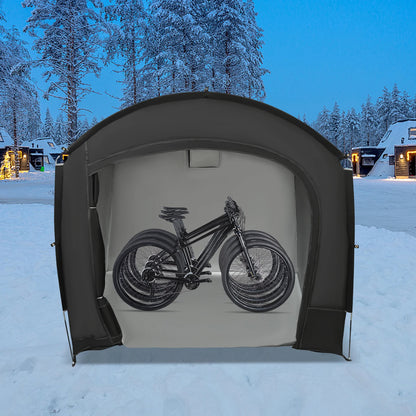 Bike Storage Tent, Travel Bike Storage Tent for 1-4 Bikes ,220x150x185cm Bike Storage Tent, Outdoor Bike Tent