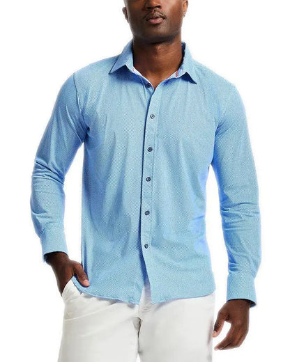 Robert Graham | Leros Textured Long Sleeve Button Front Shirt