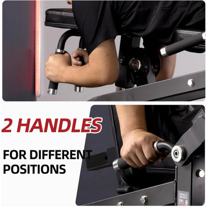 Leg Extension and Curl Machine, Adjustable Home Gym Equipment Compatible with 1''  2'' Weight Plate
