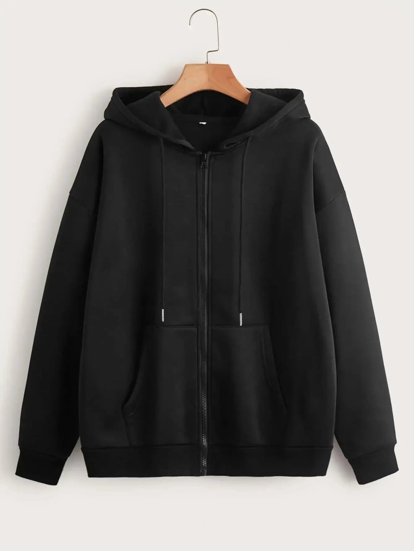 Men's Zip Up Hoodies Casual Zipper Jacket Coats Women Fleece Autumn Winter Harajuku Gothic Hooded Sweatshirts Sports Streetwear