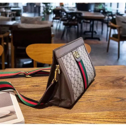 Classic Bag Wide Shoulder Strap High Quality Diagonal Bag Large Capacity Chain Shoulder Bags GB12