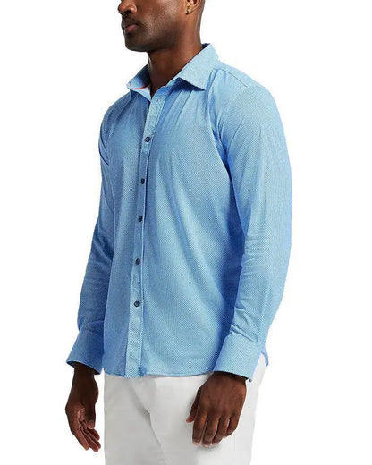 Robert Graham | Leros Textured Long Sleeve Button Front Shirt