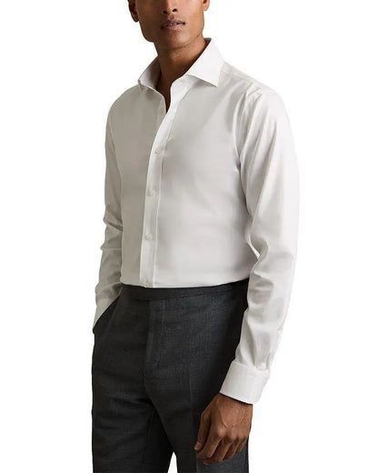 REISS | Bishopsgate Regular Fit Stretch Cotton Shirt