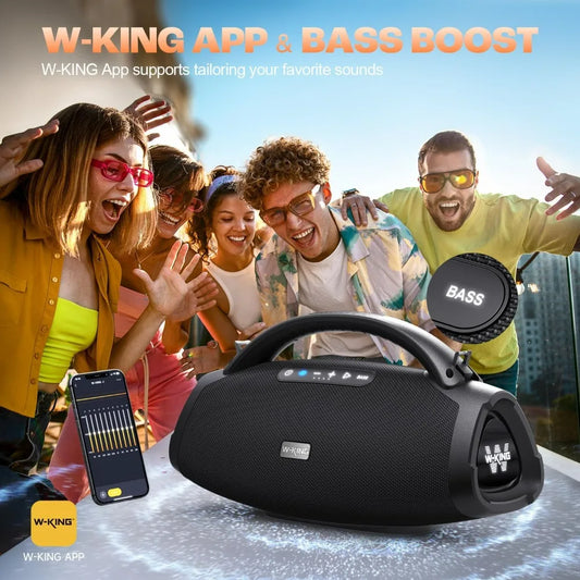 High-Volume Boom Box X20: 330W Peak Power, 7.5-Inch Subwoofer, 2.1 Channel, Waterproof Bluetooth Speaker