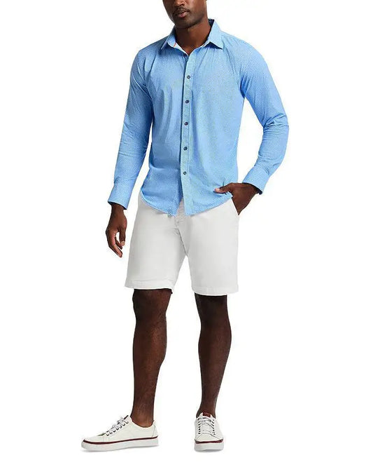 Robert Graham | Leros Textured Long Sleeve Button Front Shirt