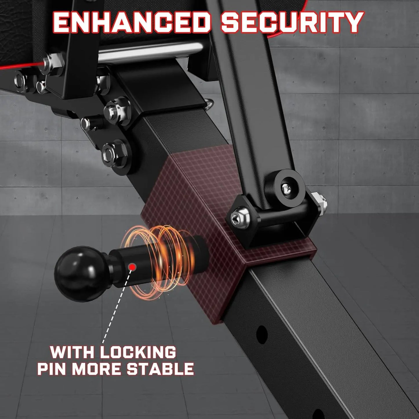 Weight Bench - Workout Bench Press for Home Gym, Foldable Incline Decline Sit up Exercise Bench for Full Body