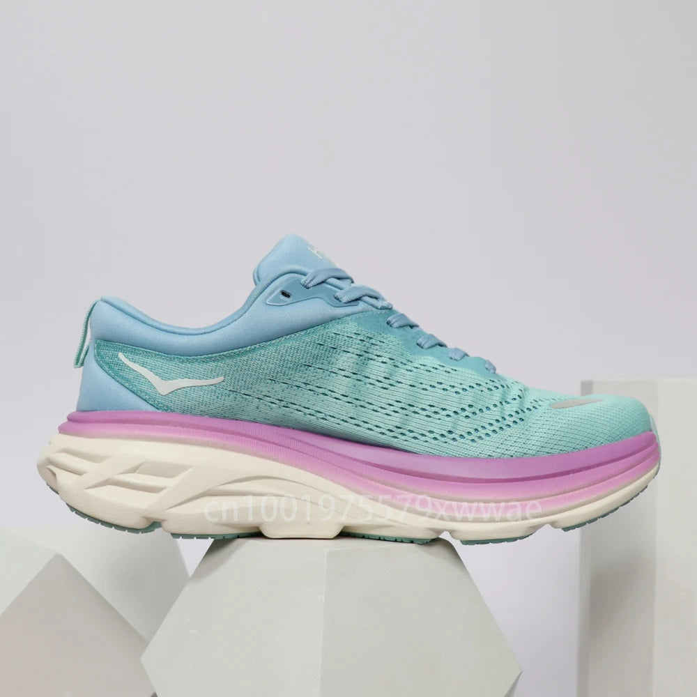 Original Bondi8 Sports Sneakers Running Shoes for Men and Women Casual Comfort Walking Shoes Travel Trekking Jogging Footwear