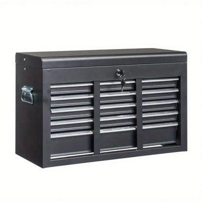 5-Drawer Tool Chest Metal Tool Box Storage Cabinet Organizer with Lock & Keys
