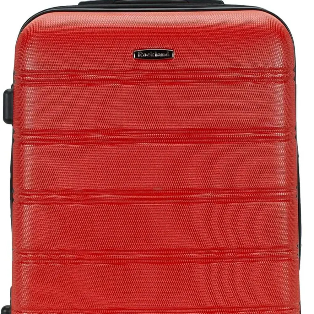 Expandable Hardside Spinner Luggage in Red, Medium 24-Inch by Rockland Melbourne