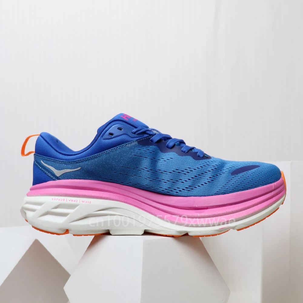 Original Bondi8 Sports Sneakers Running Shoes for Men and Women Casual Comfort Walking Shoes Travel Trekking Jogging Footwear