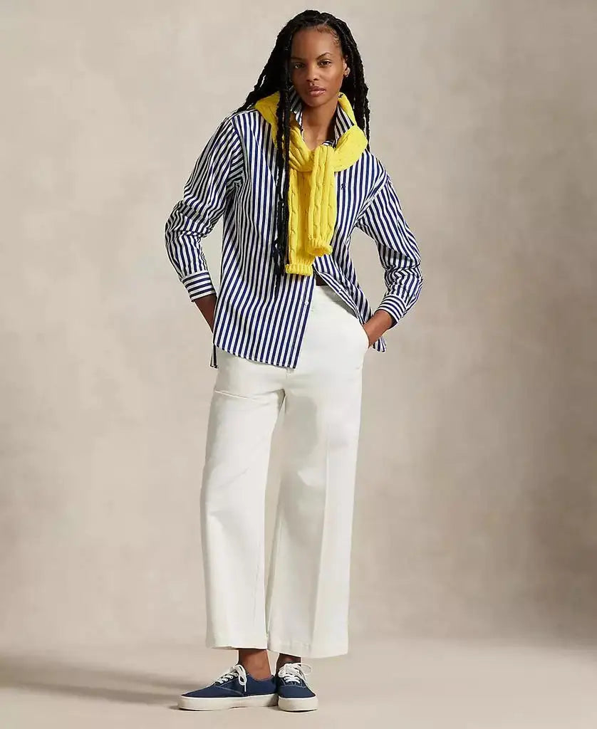 Polo Ralph Lauren | Women's Relaxed-Fit Striped Cotton Shirt
