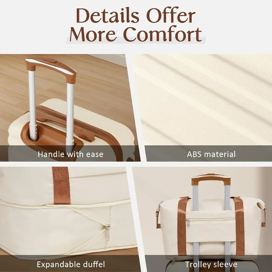 Luggage Set Hardside Suitcase, DB/TB/20/24/28