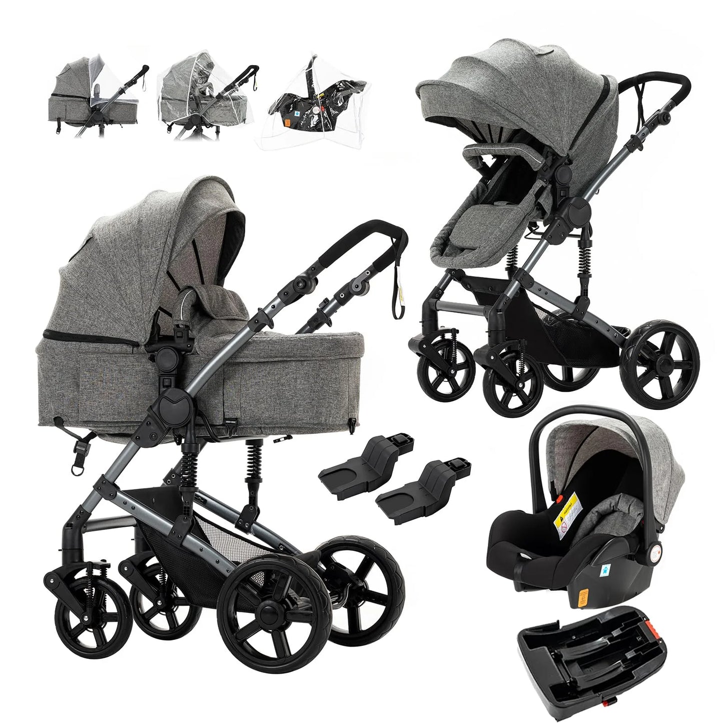poussette bebe 3 en 1 Baby stroller baby newborn items Baby stroller for newborns Light str oller  for newborn baby Free Shippin