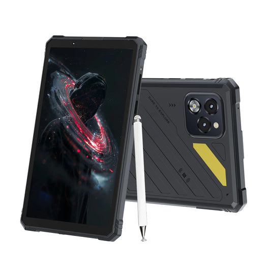 HOTWAV R11 Pro Octa-core Rugged Tablet 8.7'' HD 120Hz Display Lightweight 10150mAh Massive Battery 20W Fast Charging Shock-proof Waterproof Pad 8GB RAM+16GB Expansion 256GB ROM 64MP 16MP Camera Android 16 OS Tablet PC 1080P G