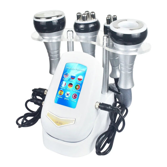 Moonic 4In1 40k Cavitation Ultrasonic Slimming Machine Body Care Vacuum Suction Skin Lift Tighten