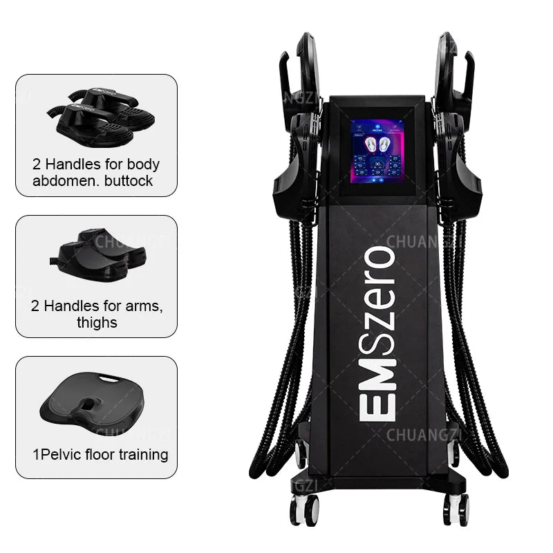 HIEMT EMSZERO  RF High Intensity EVibration Pulse Electromagnetic Body Shaping Professional Muscle Growth And Fat Burning Machin
