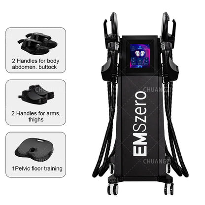 HIEMT EMSZERO  RF High Intensity EVibration Pulse Electromagnetic Body Shaping Professional Muscle Growth And Fat Burning Machin