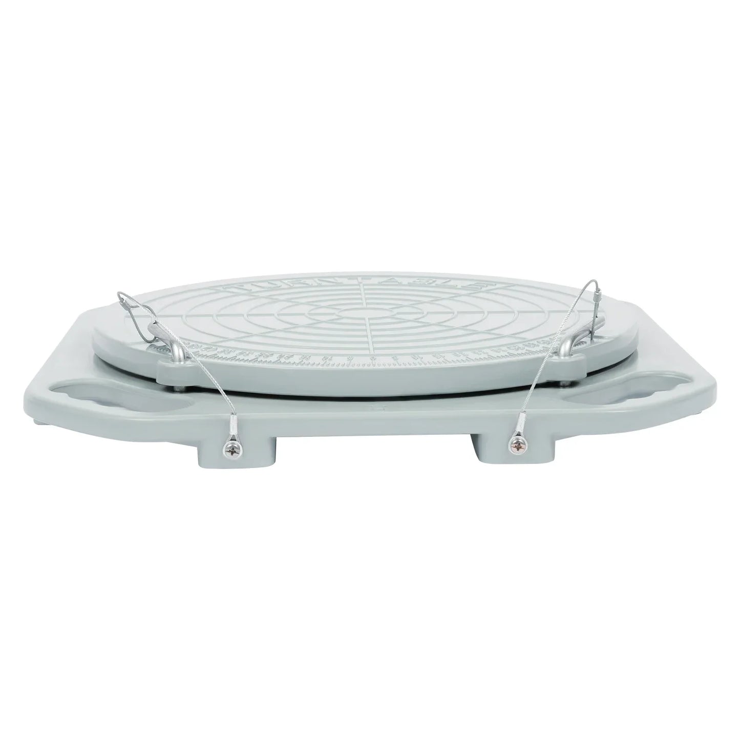 2-Piece Wheel Alignment Tool Set, Magnesium Alloy Front Wheel Alignment Turntable Tool Plates with 360° Rotation Angle