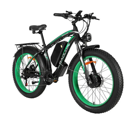 Baolujie DP2602 Electric Bike Off-road Dual Motor 26 Inch MTB Adult Electric Bicycle 48V 20Ah Battery E-bike Fast Shipping