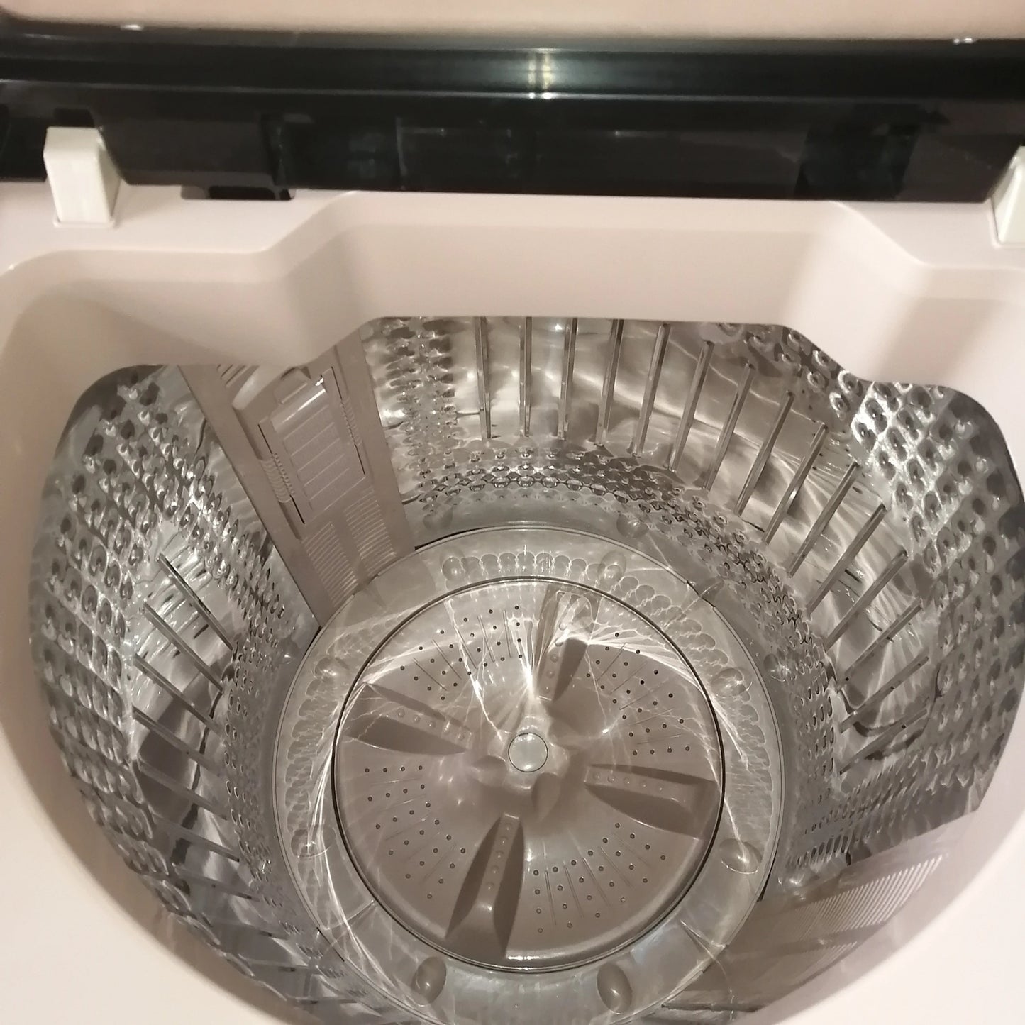 15kg Gold Powder Household Semi-automatic Double Bucket Washing Machine to Wash and Dry Large Capacity Stainless Steel Bucket