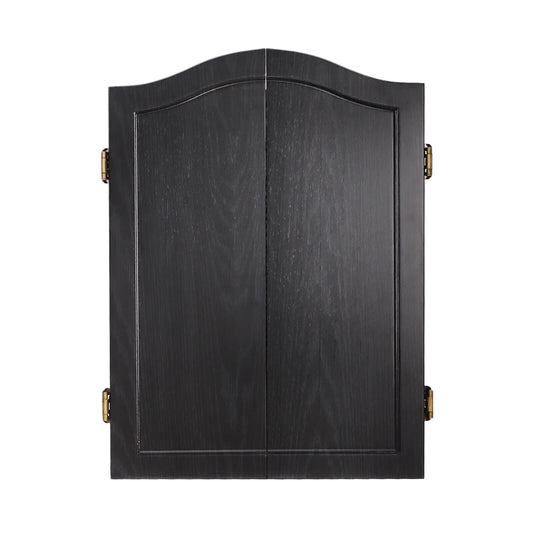 Modern Black Dartboard Cabinet Set Dart Board Electronic Scoreboard Dart Machine Cabinet