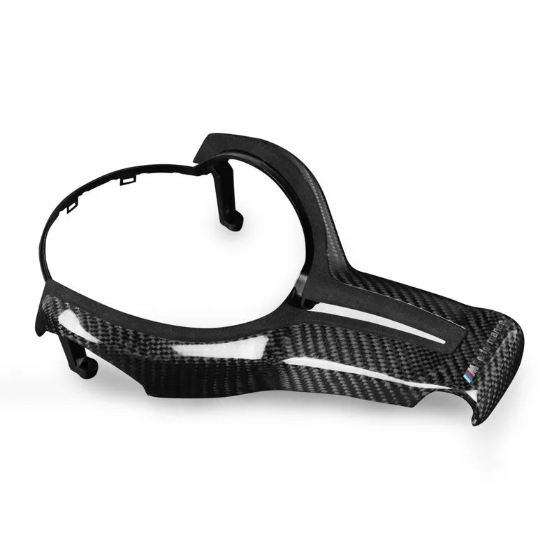 Pangolin Suede Carbon Fiber Steering Wheel Trim Replace Fit For BMW M2 M3 M4 M5 M6 X5M Car Interior Parts
