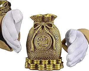 Copper Fortune Piggy Bank - A Practical Gift for Celebrations, Ideal for Storing Coins and Enhancing Home or Office Decor with W