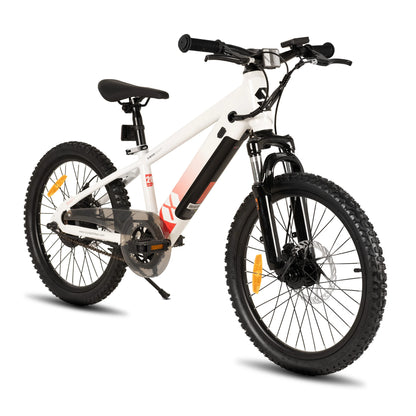 JOYSTAR Electric Bike for Kids Teens Ages 7+ with 250W Motor, 15 Miles 15MPH Electric Mountain Bicycle Safe Mini E bikes