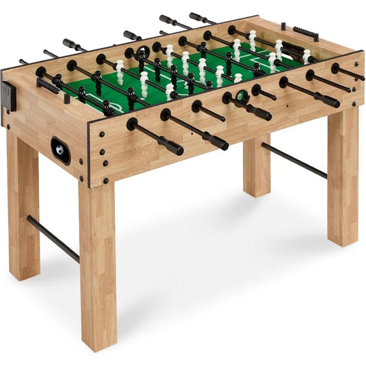 Best Choice Products Large 54in Full-Size Foosball Table for Home, Game Room w/ 2 Balls, 2 Cup Holders
