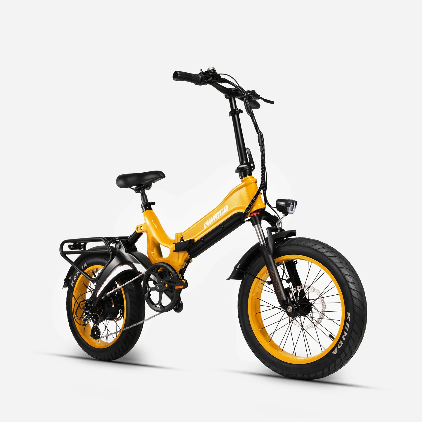 MIHOGO NX  Adult Electric Bicycle, 750W city ebike, 48V 12.8AH E-bike, 20-Fat Tire Foldable Electric Bike