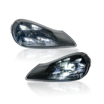 TYPY Car For Porsche Cayenne 957 Headlamp 2007-2010 Upgraded Styling New LED Headlights Dynamic Turn Signal Lamp Car Accessories
